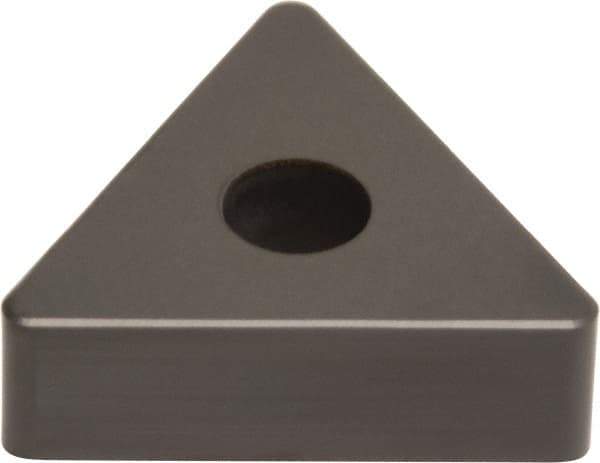 Sumitomo - TNGA333 Grade BNS800 PCBN Turning Insert - Uncoated, 60° Triangle, 3/8" Inscr Circle, 3/16" Thick, 3/64" Corner Radius - Eagle Tool & Supply