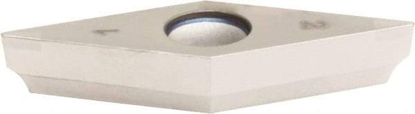 Sumitomo - 2NC-VCGA332 Grade BNC200 PCBN Turning Insert - TiN Finish, 35° Diamond, 3/8" Inscr Circle, 3/16" Thick, 1/32" Corner Radius - Eagle Tool & Supply