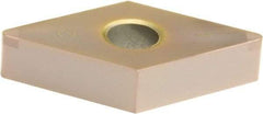 Sumitomo - 2NC-DNGA432 Grade BNC160 PCBN Turning Insert - TiN Finish, 55° Diamond, 1/2" Inscr Circle, 3/16" Thick, 1/32" Corner Radius - Eagle Tool & Supply