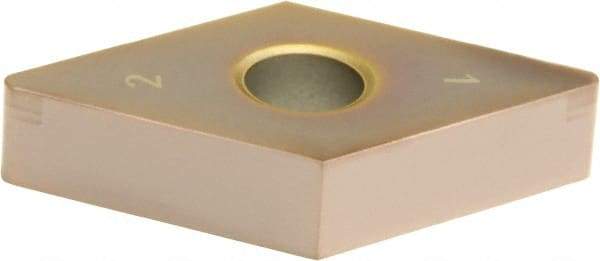 Sumitomo - 2NC-DNGA432 Grade BNC100 PCBN Turning Insert - TiCN Finish, 55° Diamond, 1/2" Inscr Circle, 3/16" Thick, 1/32" Corner Radius - Eagle Tool & Supply