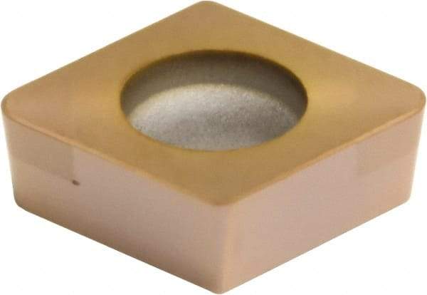 Sumitomo - 2NC-CCGA32.51 Grade BNC160 PCBN Turning Insert - TiN Finish, 80° Diamond, 3/8" Inscr Circle, 5/32" Thick, 1/64" Corner Radius - Eagle Tool & Supply
