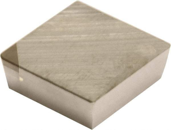 Sumitomo - NU-SPG321 Grade BN2000 PCBN Turning Insert - Uncoated, 90° Square, 3/8" Inscr Circle, 1/8" Thick, 1/64" Corner Radius - Eagle Tool & Supply
