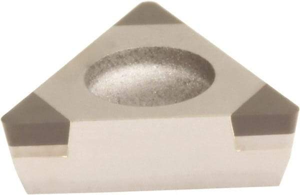 Sumitomo - 3NU-TPGA222 Grade BN700 PCBN Turning Insert - Uncoated, 60° Triangle, 1/4" Inscr Circle, 1/8" Thick, 1/32" Corner Radius - Eagle Tool & Supply