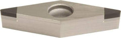 Sumitomo - 2NU-VBGA221 Grade BN700 PCBN Turning Insert - Uncoated, 35° Diamond, 1/4" Inscr Circle, 1/8" Thick, 1/64" Corner Radius - Eagle Tool & Supply
