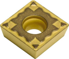 Sumitomo - SPMT322 ELU Grade AC700G Carbide Turning Insert - TiC Finish, 90° Square, 3/8" Inscr Circle, 1/8" Thick, 1/32" Corner Radius - Eagle Tool & Supply