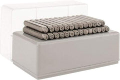 C.H. Hanson - 27 Piece, 3/16" Character Steel Stamp Set - Letters, Standard - Eagle Tool & Supply