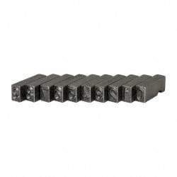 C.H. Hanson - 10 Piece, 1/4 Inch Character, Steel Type Set - 8 Character Capacity, 0-9 Content - Eagle Tool & Supply