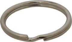 C.H. Hanson - 1" ID, 28mm OD, 3mm Thick, Split Ring - Carbon Spring Steel, Nickel Plated Finish - Eagle Tool & Supply