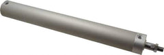 SMC PNEUMATICS - 1-1/2" Bore Double Acting Air Cylinder - 1/8 Port, 7/16-20 Rod Thread, 140 Max psi, 40 to 140°F - Eagle Tool & Supply