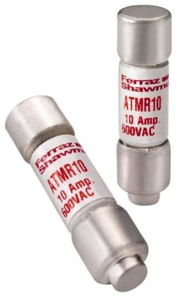 Ferraz Shawmut - 600 VAC/VDC, 0.25 Amp, Fast-Acting General Purpose Fuse - Clip Mount, 1-1/2" OAL, 100 at DC, 200 at AC kA Rating, 13/32" Diam - Eagle Tool & Supply