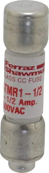 Ferraz Shawmut - 600 VAC/VDC, 1.5 Amp, Fast-Acting General Purpose Fuse - Clip Mount, 1-1/2" OAL, 100 at DC, 200 at AC kA Rating, 13/32" Diam - Eagle Tool & Supply