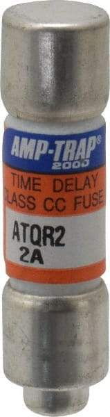 Ferraz Shawmut - 300 VDC, 600 VAC, 2 Amp, Time Delay General Purpose Fuse - Clip Mount, 1-1/2" OAL, 100 at DC, 200 at AC kA Rating, 13/32" Diam - Eagle Tool & Supply