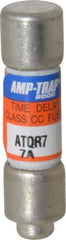 Ferraz Shawmut - 300 VDC, 600 VAC, 7 Amp, Time Delay General Purpose Fuse - Clip Mount, 1-1/2" OAL, 100 at DC, 200 at AC kA Rating, 13/32" Diam - Eagle Tool & Supply