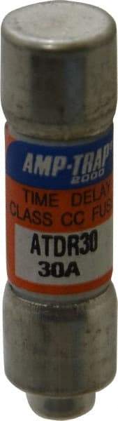 Ferraz Shawmut - 300 VDC, 600 VAC, 30 Amp, Time Delay General Purpose Fuse - Clip Mount, 1-1/2" OAL, 100 at DC, 200 at AC kA Rating, 13/32" Diam - Eagle Tool & Supply