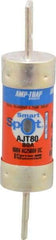 Ferraz Shawmut - 500 VDC, 600 VAC, 80 Amp, Time Delay General Purpose Fuse - Clip Mount, 4-5/8" OAL, 100 at DC, 200 at AC, 300 (Self-Certified) kA Rating, 1-1/16" Diam - Eagle Tool & Supply