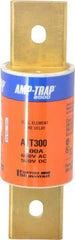 Ferraz Shawmut - 500 VDC, 600 VAC, 300 Amp, Time Delay General Purpose Fuse - Clip Mount, 7-1/8" OAL, 100 at DC, 200 at AC, 300 (Self-Certified) kA Rating, 2-1/8" Diam - Eagle Tool & Supply