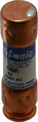 Ferraz Shawmut - 160 VDC, 250 VAC, 6 Amp, Time Delay General Purpose Fuse - Clip Mount, 50.8mm OAL, 20 at DC, 200 at AC kA Rating, 9/16" Diam - Eagle Tool & Supply