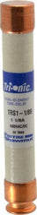 Ferraz Shawmut - 600 VAC/VDC, 1.13 Amp, Time Delay General Purpose Fuse - Clip Mount, 127mm OAL, 20 at DC, 200 at AC kA Rating, 13/16" Diam - Eagle Tool & Supply