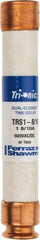 Ferraz Shawmut - 600 VAC/VDC, 1.8 Amp, Time Delay General Purpose Fuse - Clip Mount, 127mm OAL, 20 at DC, 200 at AC kA Rating, 13/16" Diam - Eagle Tool & Supply