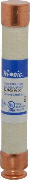 Ferraz Shawmut - 600 VAC/VDC, 2 Amp, Time Delay General Purpose Fuse - Clip Mount, 127mm OAL, 20 at DC, 200 at AC kA Rating, 13/16" Diam - Eagle Tool & Supply