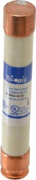 Ferraz Shawmut - 600 VAC/VDC, 7 Amp, Time Delay General Purpose Fuse - Clip Mount, 127mm OAL, 20 at DC, 200 at AC kA Rating, 13/16" Diam - Eagle Tool & Supply