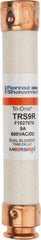 Ferraz Shawmut - 600 VAC/VDC, 9 Amp, Time Delay General Purpose Fuse - Clip Mount, 127mm OAL, 20 at DC, 200 at AC kA Rating, 13/16" Diam - Eagle Tool & Supply