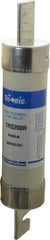 Ferraz Shawmut - 600 VAC/VDC, 200 Amp, Time Delay General Purpose Fuse - Clip Mount, 9-5/8" OAL, 100 at DC, 200 at AC kA Rating, 1-13/16" Diam - Eagle Tool & Supply