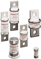 Ferraz Shawmut - 160 VDC, 300 VAC, 1200 Amp, Fast-Acting General Purpose Fuse - Bolt-on Mount, 102mm OAL, 200 at AC, 50 at DC kA Rating, 2-33/64" Diam - Eagle Tool & Supply