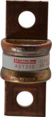 Ferraz Shawmut - 160 VDC, 300 VAC, 200 Amp, Fast-Acting General Purpose Fuse - Bolt-on Mount, 2-7/16" OAL, 200 at AC, 50 at DC kA Rating, 1-1/16" Diam - Eagle Tool & Supply