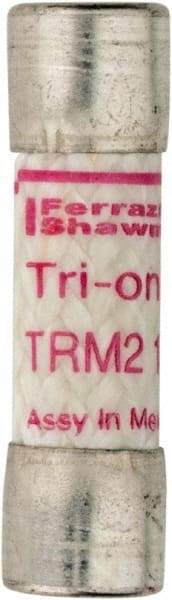 Ferraz Shawmut - 250 VAC, 2.25 Amp, Time Delay General Purpose Fuse - Clip Mount, 1-1/2" OAL, 10 at AC kA Rating, 13/32" Diam - Eagle Tool & Supply