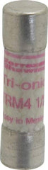 Ferraz Shawmut - 250 VAC, 4.5 Amp, Time Delay General Purpose Fuse - Clip Mount, 1-1/2" OAL, 10 at AC kA Rating, 13/32" Diam - Eagle Tool & Supply