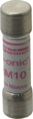 Ferraz Shawmut - 250 VAC, 10 Amp, Time Delay General Purpose Fuse - Clip Mount, 1-1/2" OAL, 10 at AC kA Rating, 13/32" Diam - Eagle Tool & Supply