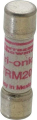 Ferraz Shawmut - 250 VAC, 20 Amp, Time Delay General Purpose Fuse - Clip Mount, 1-1/2" OAL, 10 at AC kA Rating, 13/32" Diam - Eagle Tool & Supply