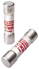 Ferraz Shawmut - 600 VAC/VDC, 0.2 Amp, Fast-Acting General Purpose Fuse - Clip Mount, 1-1/2" OAL, 100 at AC/DC kA Rating, 13/32" Diam - Eagle Tool & Supply