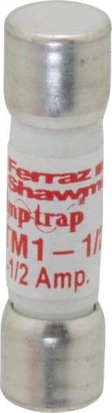 Ferraz Shawmut - 600 VAC/VDC, 1.5 Amp, Fast-Acting General Purpose Fuse - Clip Mount, 1-1/2" OAL, 100 at AC/DC kA Rating, 13/32" Diam - Eagle Tool & Supply