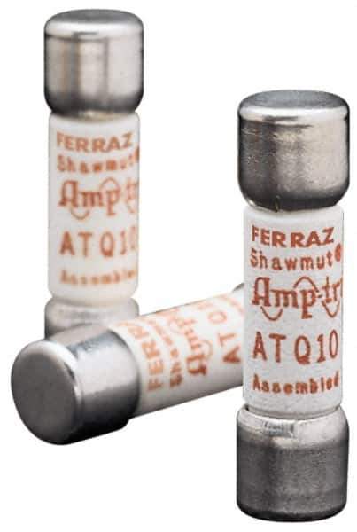 Ferraz Shawmut - 500 VAC, 0.19 Amp, Time Delay General Purpose Fuse - Clip Mount, 1-1/2" OAL, 10 at AC kA Rating, 13/32" Diam - Eagle Tool & Supply