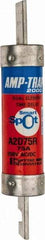 Ferraz Shawmut - 250 VAC/VDC, 75 Amp, Time Delay General Purpose Fuse - Clip Mount, 5-7/8" OAL, 100 at DC, 200 at AC kA Rating, 1-1/16" Diam - Eagle Tool & Supply