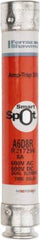 Ferraz Shawmut - 600 VAC/VDC, 8 Amp, Time Delay General Purpose Fuse - Clip Mount, 127mm OAL, 100 at DC, 200 at AC kA Rating, 13/16" Diam - Eagle Tool & Supply