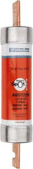 Ferraz Shawmut - 600 VAC/VDC, 125 Amp, Time Delay General Purpose Fuse - Clip Mount, 9-5/8" OAL, 100 at DC, 200 at AC kA Rating, 1-13/16" Diam - Eagle Tool & Supply