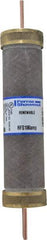 Ferraz Shawmut - 600 VAC, 100 Amp, Fast-Acting Renewable Fuse - Clip Mount, 7-7/8" OAL, 10 at AC kA Rating, 1-5/16" Diam - Eagle Tool & Supply