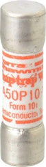 Ferraz Shawmut - 450 VDC, 500 VAC, 10 Amp, Fast-Acting Semiconductor/High Speed Fuse - Clip Mount, 50.8mm OAL, 100 at AC, 79 at DC kA Rating, 9/16" Diam - Eagle Tool & Supply