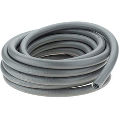 Made in USA - 1" Trade Size, 50' Long, Flexible Liquidtight Conduit - Steel - Eagle Tool & Supply