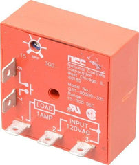 NCC - 5 Pin, Time Delay Relay - 1 at Resistive or Inductive Load Contact Amp, 120 VAC, On Board Trimpot - Eagle Tool & Supply