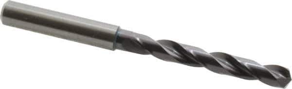 Guhring - 6.7mm 140° Solid Carbide Jobber Drill - FIREX Finish, Right Hand Cut, Spiral Flute, Straight Shank, 91mm OAL, SU Point - Eagle Tool & Supply