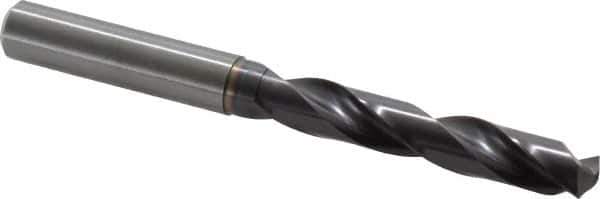 Guhring - 9.4mm 140° Solid Carbide Jobber Drill - FIREX Finish, Right Hand Cut, Spiral Flute, Straight Shank, 103mm OAL, SU Point - Eagle Tool & Supply