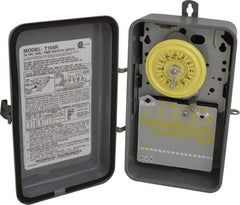 Intermatic - 24 hr Outdoor Analog Electromechanical Timer Switch - 1 to 12 On/Off, 208 to 277 VAC, 60 Hz, - Eagle Tool & Supply