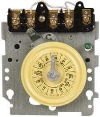 Intermatic - 24 hr Mechanism Only Analog Electromechanical Timer Switch - 12 On/Off per Day, 208 to 277 VAC, 60 Hz, - Eagle Tool & Supply