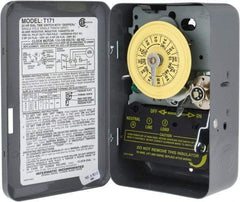 Intermatic - 24 hr Indoor Analog Electromechanical Timer Switch - 12 On/Off per Day, 125 VAC, 60 Hz, - Eagle Tool & Supply