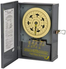 Intermatic - 7 Day Indoor Analog Electromechanical Timer Switch - 208 to 277 VAC, 60 Hz, - Eagle Tool & Supply