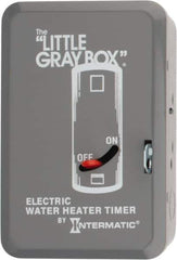 Intermatic - 24 hr Indoor Analog Mechanical Timer Switch - 12 On/Off per Day, 208 to 277 VAC, 60 Hz, - Eagle Tool & Supply